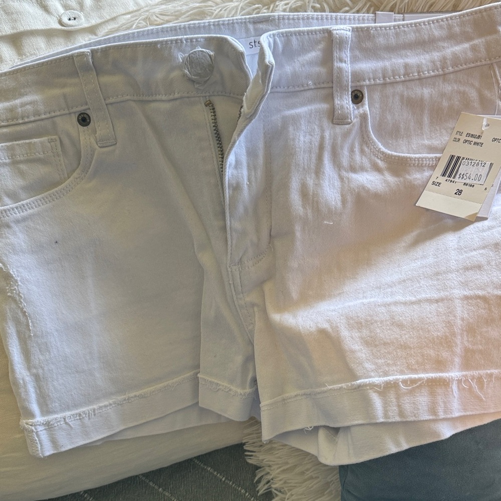 STS Blue Crisp White Jean Shorts